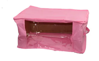 2 X Underbed Storage Boxes Zipped Clothes Bedding Closet Wardrobe Container Bags • £6.95