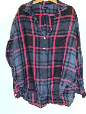 £7.99 • Buy GAP Check Tunic Shirt Size XL