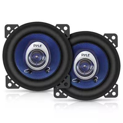 Pyle PL42BL 4-Inch 180-Watt Two-Way Speakers (Pair) • $32.38