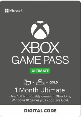 Xbox Game Pass Ultimate 1 Month VPN Fast Email Delivery • $7.45