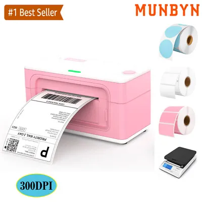 $19.99 • Buy MUNBYN 2.0 4x6 Thermal Label Printer Shipping Address Barcode For AU Post/Sendle