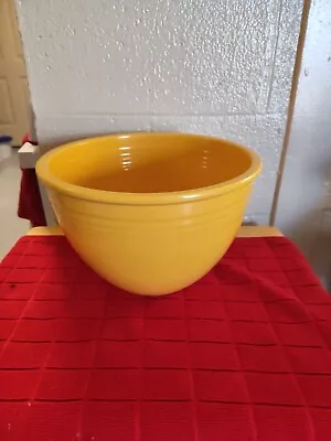 Fiestaware Vintage Mixing Bowl #7 Yellow Fiesta • $450