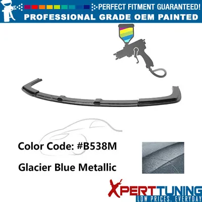 Fits Civic 06-11 Mugen RR Front Bumper Lip ABS #B538M Glacier Blue Metallic • $299.99