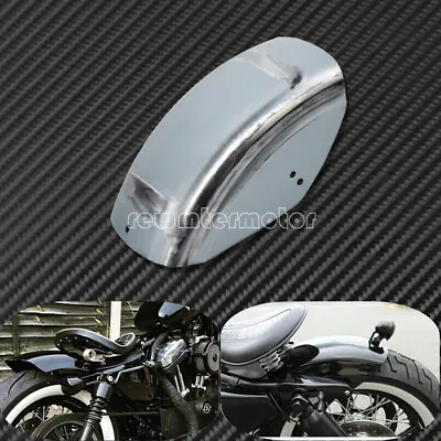 Unpainted Flat Rear Fender Mudguard Fit For Harley Sportster 1986-2023 Cafe Race • $71.24