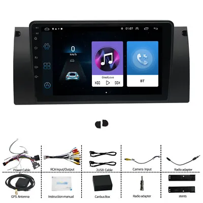 For BMW E38 E39 M5 X5 GPS Navi BT Android 11 Car Stereo Radio HD Touch Screen • $127.10