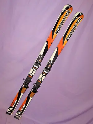 Rossignol Racing Radical X Race Skis 160cm W Rossignol WC 120 Race Ski Bindings~ • $188