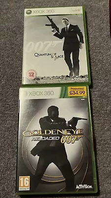 GoldenEye 007 Reloaded Quantum Of Solace Microsoft Xbox 360 • £7