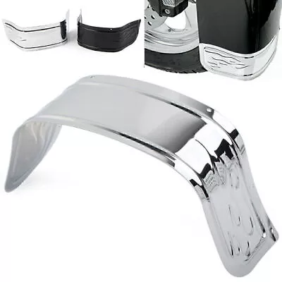 Chrome Front Fender Trim Skirt For Harley Touring Electra Glide Road 1980-2013 • $51.32