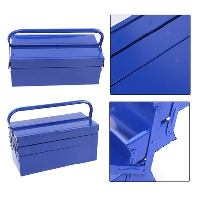 Tool Storage Box Emergency Repairs Chest Electrician Repairs Box Dividers • £31.07