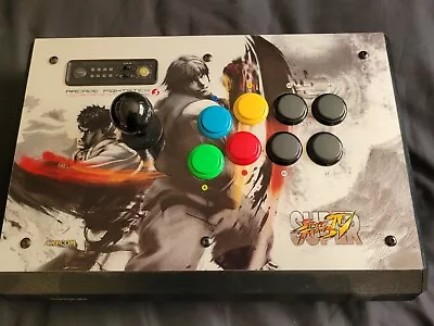 Mad Catz Street Fighter IV 4 Arcade Stick Tournament Edition Xbox 360/PC WHITE • $100