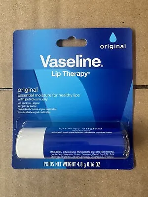 Vaseline Lip Therapy Original - Lip Balm 4.8g 0.16oz • $6.20