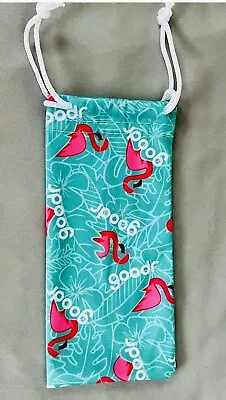 New! GOODR Micro Fiber Soft Sunglasses Flamingo Pouch Case Bag Cleaning Cloth • $6
