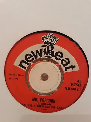 Laurel Aitken - Mr Popcorn 7  Vinyl Record Please Read • £9.99