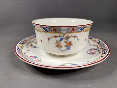 Vintage J & G Meakin Sol Kew England Tea Cup And Saucer ~ 4262 • $10