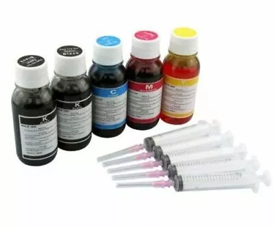 $23.90 • Buy 5x 100ml Refill Ink For Canon PGI680 CLI681 TS6160 8160 9160 TS8360 Nonoem AU A+