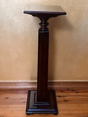 $650 • Buy Antique Mahogany Tall Plant/Lamp Pedestal