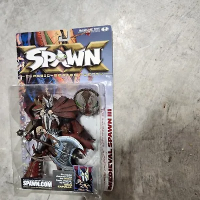 McFarlane Spawn 2001 Medieval Spawn 3 Classic Series 20 Bloody Version A11 • $99.99