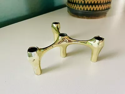 Mid Century Atomic Nagel Style 1960's Tapered Candleholder MCM • $29