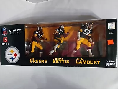 McFarlane Steelers 3 Pak Greene Bettis Lambert • $110