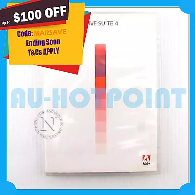 Adobe Creative Suite CS4 Design Standard For MAC EDU W/ PRODUCT KEY • $398