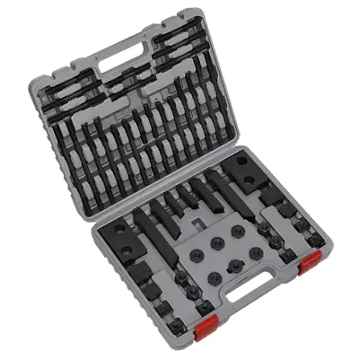 Sealey Drilling And Milling Clamping Kit 58pc SM25/52T (C) • £89