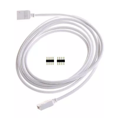 £2.68 • Buy 4/5 Pin RGB RGBW LED Strip Extension Cable Extend Wire Connector 5050 3528 2835