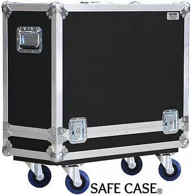 ATA Orange PPC 212 2x12 Speaker Cabinet Case 3/8  HD  Free 4  Locking Casters! • $499.50