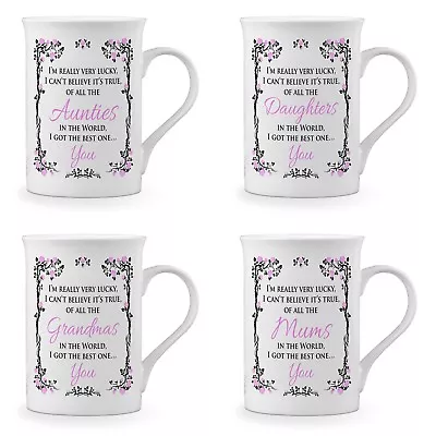 £9.99 • Buy Of All The... In The World I Got The Best One... You Gift Fine Bone China Mug