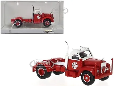 1953 Mack B-61 Truck Tractor Red & White 1/87 (ho) Model By Brekina Bre85980 • $29.99