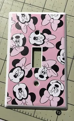 Disney Minnie Mouse Light Switch Die Cut Vinyl Decal #115B BOGO 25% OFF • $6.25