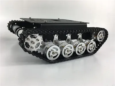 New Metal Robot Tank Chassis Independent Suspension Tracked Vehicle For Arduino • $110