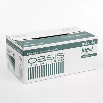 Oasis® Ideal Maxlife Wet Floral Foam  In Quantities Of 2510 Or 20 Bricks   • £5.99