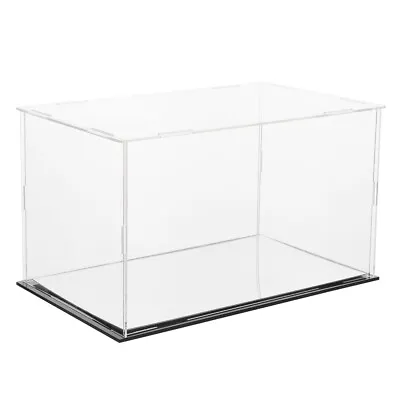  Hand Dust Box Acrylic Display Case Glass Cabinet Football Storage Rack Model • £14.85