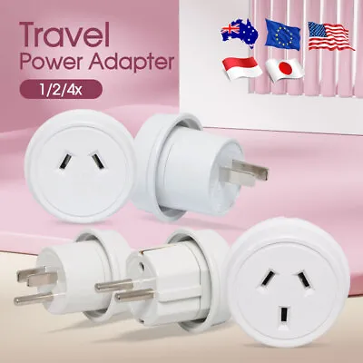 $19.50 • Buy Travel Adapter From Australia & New Zealand To EU/Bali/USA/JP
