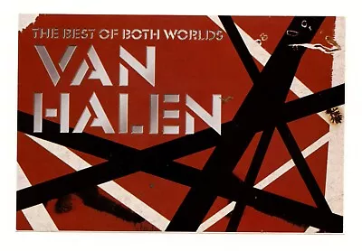 Van Halen Sticker The Best Of Both Worlds Album Promotion Warner Brothers 2004 • $12.99