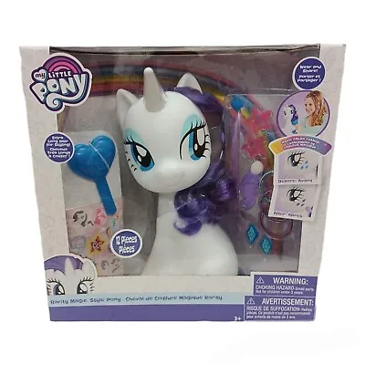 Hasbro MY LITTLE PONY Rarity Styling Pony Magic Style Pony Purple Unicorn • $11.99