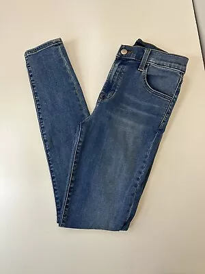 Women’s J Brand Maria High Rise Skinny Size 26 Jeans Blue Denim Pants • $24.99