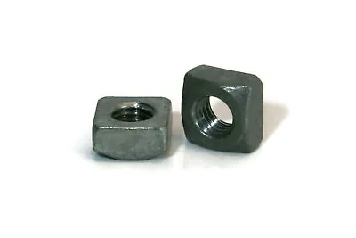 Hot Dip Galvanized Steel Square Nuts - Four-Sided Nuts - Coarse - Select Size • $277.40