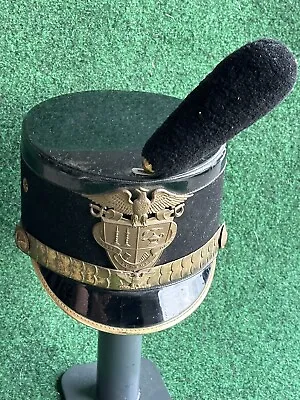 St. John's Northwestern Cadet Parade Helmet W/plume Military Hat Cap Colonel • $89