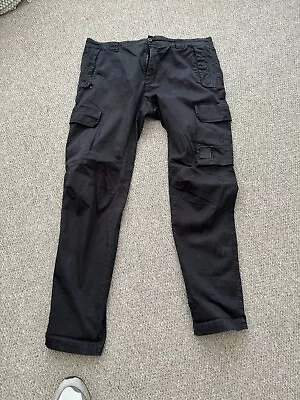 Cp Company Metropolis Cargo Pants/ Trousers Black 56 XXL • £100