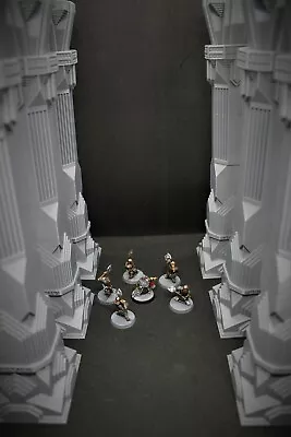 Lord Of The Rings Scenery Moria Pillars Column Terrain 28mm Lotr Aos Hammer War • £7.49