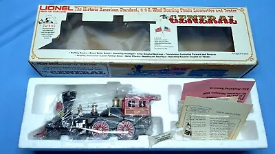 LIONEL 6-8701 O Gauge 🇺🇸General 🇺🇸4-4-0 Steam Locomotive Train Engine • $74.99