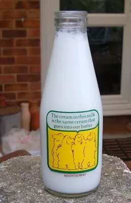 Milk Bottle : Lovely Old   Buttermen   Unigate Dairy # • £4.99