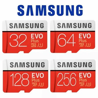 Micro SD Card SamSung Evo Plus 32GB 64GB 128GB 256GB Class 10 SDHC SDXC Memory  • $15