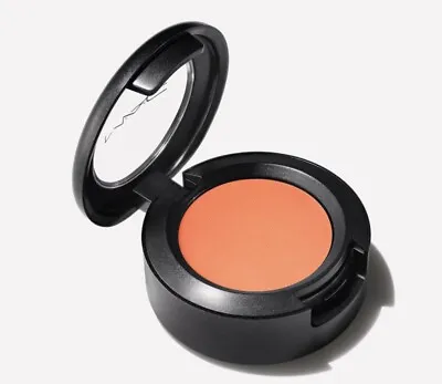 £0.99 • Buy MAC Small Eyeshadow Pot - Red Brick Orange Red Eyeshadow 
