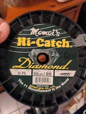 Momoi's Hi-Catch Diamond Monofilament 50lbs .75mm 600 Yards  • $40