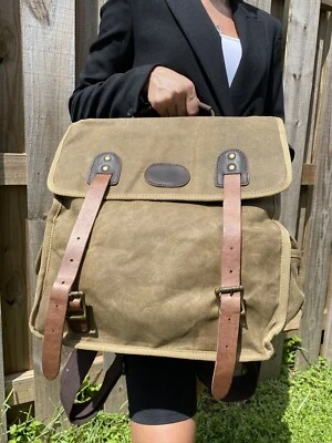 $95 • Buy Waxed Canvas Backpack