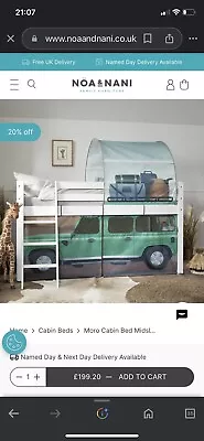 Land Rover Cabin Bed (DRAPES ONLY) • £3