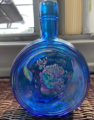 Vintage First Edition JFK Presidential Commemorative Iridescent Bottle: 8x6 Inch • $13