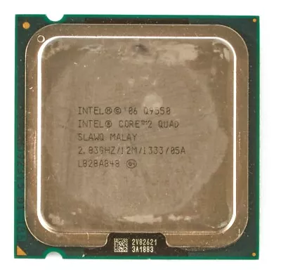 Intel Core 2 Quad Q9550 SLAWQ/SLB8V 2.83GHz Quad-Core 12M 1333MHz LGA 775 CPU • $18.99